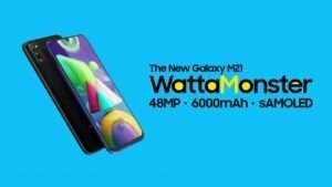 Samsung Galaxy M21s Launched with Triple Rear Camera Setup with Monster 6,000 mAh Battery