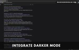 Google will finally integrate a darker mode with its search engine