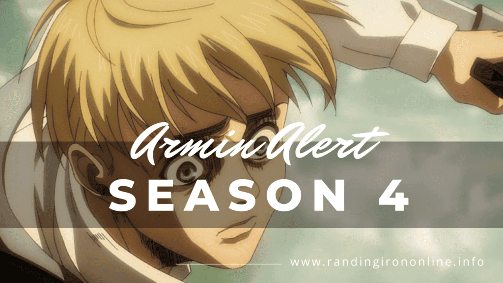 Armin Alert season 4