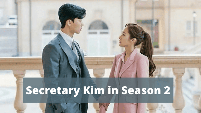 Secretary Kim in Season 2 scene