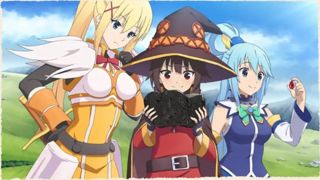 Konosuba Season 3 scene 