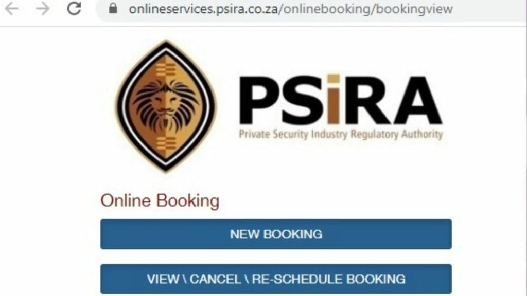 Psira online booking